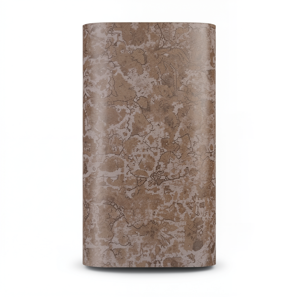 Patterned Wallpaper 15.6m x 100cm Brown with Brown Veins