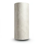 Patterned Wallpaper 15.6m Length, 100cm Width, Beige Color