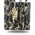Patterned Wallpaper 15.6m×100cm Black with Golden Veins - Image 1