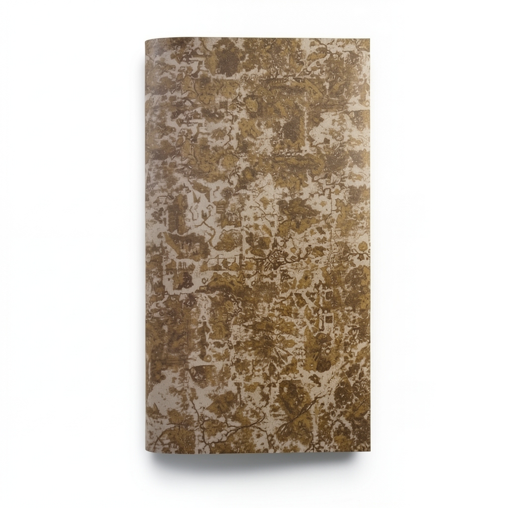 Patterned Wallpaper 15.6m x 100cm Brown with Brown Veins