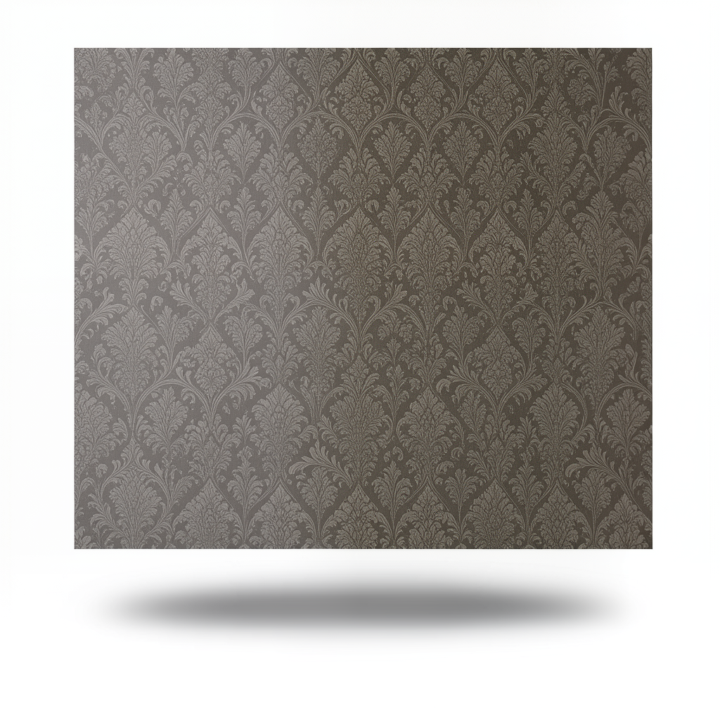 Patterned Wallpaper 15.6m×100cm Dark Beige Color