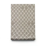 Patterned Wallpaper 15.6m×100cm Brown with White Patterns