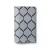 Vinyl Wallpaper Patterned Design 15.6m × 100 cm Gray Navy Blue - Image 1