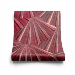 3D Wallpaper, Size 15.6m×106cm, red color