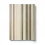 Wallpaper, Striped Design, Beige with brown stripes color, Size 15.6m×100cm 