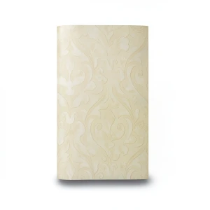 Floral Wallpaper 15.6m Length x 106cm Width, Light Gold