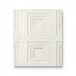 Geometric Wall Decoration, Light Beige Color, Size 10m×1.06m, Model Z46026