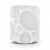 3D Design Wallpaper, Length 10 meters, Width 53 cm, White with Gray Color