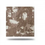 Italian Wall Covering Brown Color, Length 10m, Width 1.06m, Model Z44936