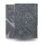 Vinyl Wallpaper Patterned Design 15.6m × 100cm Dark Gray with Light Gray - Image 1