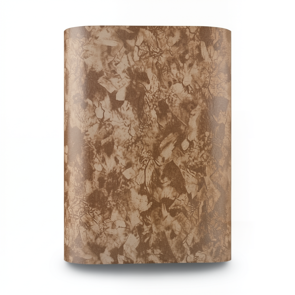 Vinyl Wallpaper Patterned Design 15.6m × 100 cm Brown