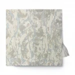 Italian Wallpaper Size 10m×1.06m, Gray with Beige Color, Model Z44937