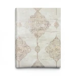 ورق جدران فينيل تصميم نقشات 15.6 م×100 سم بيج بنية