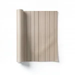 Wall Decoration, Striped Design, Light brown Color, Size 15.6m×106cm