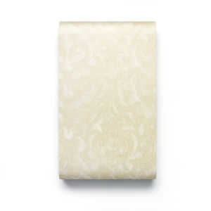 Floral Wallpaper 15.6m Length x 106cm Width, Light Gold