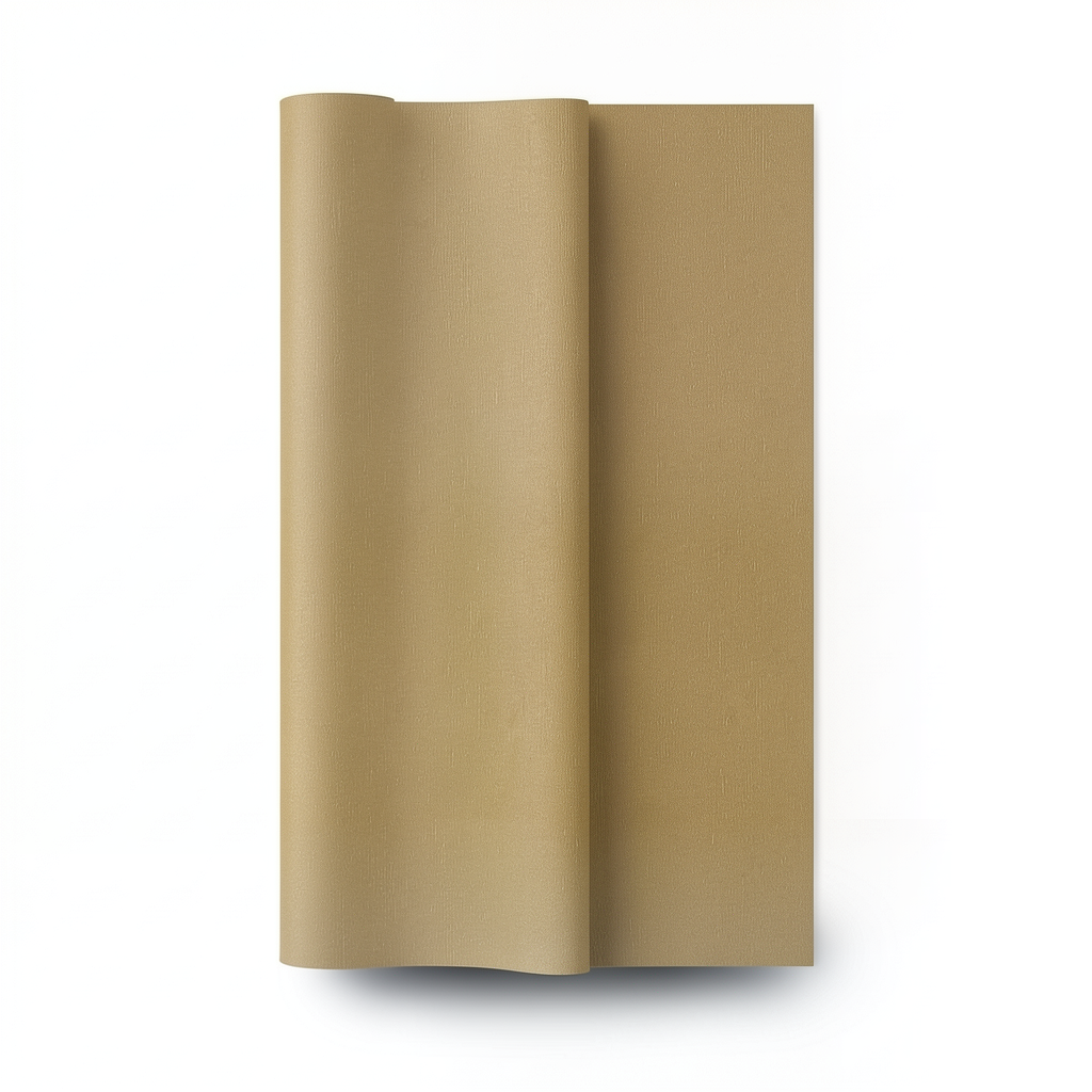 Plain Wallpaper 15.6m x 100cm Golden Brown Color