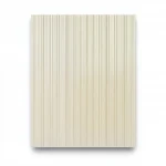 Striped Wall Decoration, Vinyl Sheath, Length 15.6m, Width 106cm, light beige Color 