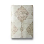 Vinyl Wallpaper Patterned Design 15.6m × 100 cm Beige Brown