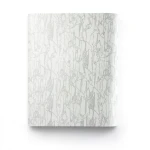 Vinyl Wallpaper Pattern Design 15.6m × 100 cm Off-White Gray Veins