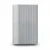 Striped Wall Covering, Vinyl Sheath, Length 15.6m, Width 100cm, Gray Color 
