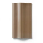 Vinyl Wallpaper Patterned Design 15.6m × 106cm Brown Color