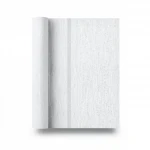 Wall Decoration, Striped Design, snow with light gray Color, Size 15.6m×100cm 