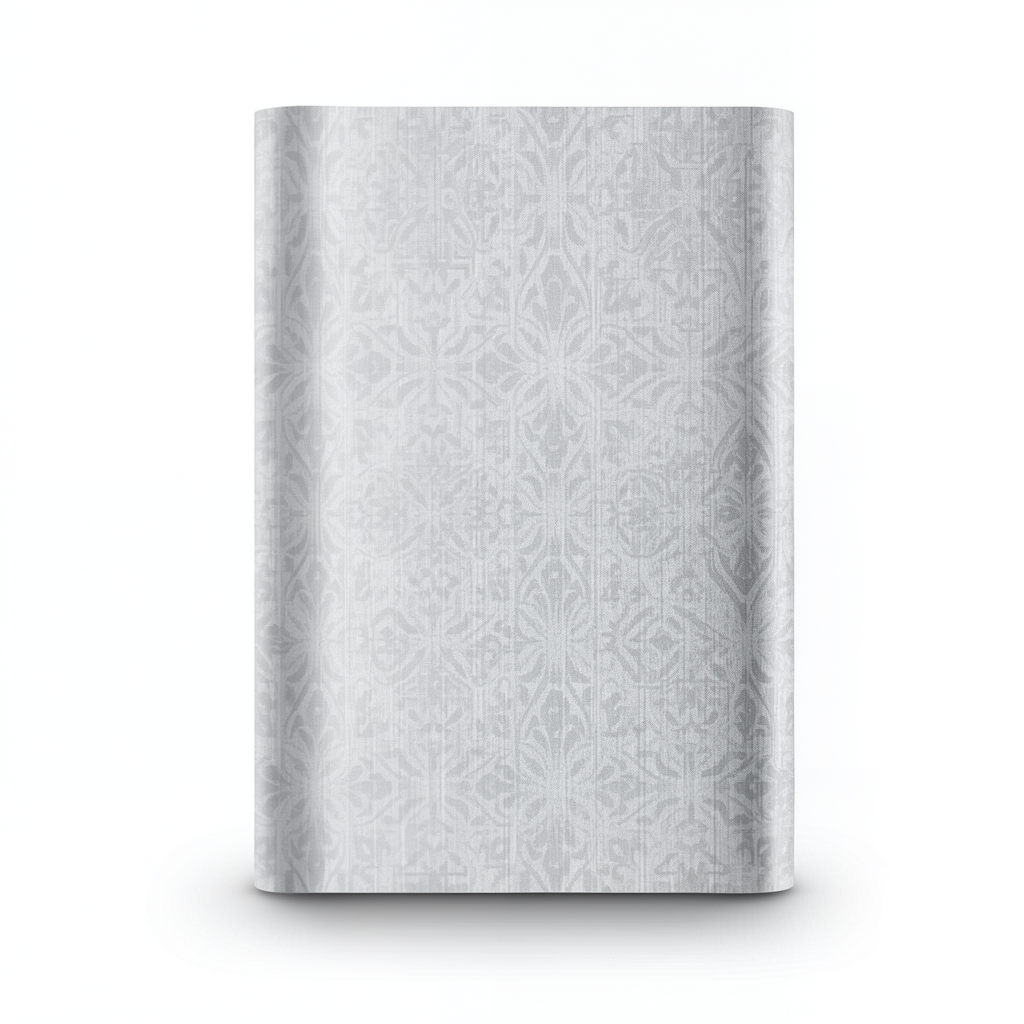 Rose Wallpaper Gray Color 15.6m x 106cm Roll