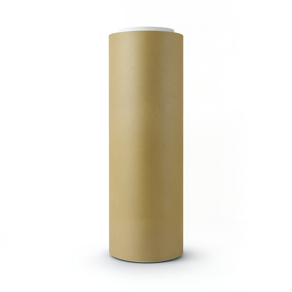 Plain Wallpaper 15.6 m x 100 cm Golden Brown Color