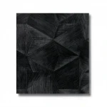 Geometric Wall Covering, black Color, Length 10m, Width 1.06m, Model Z21852  