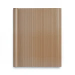 Vinyl Wallpaper Patterned Design 15.6m × 106cm Brown Color