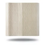 Vinyl Wallpaper Patterned Design 15.6m × 100 cm Beige