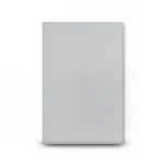 Wallpaper Plain Design 15.6m x 106cm Light Gray