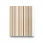 Wallpaper, Striped Design, Beige with brown stripes Color, Size 15.6m×100cm