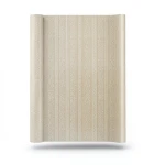 Vinyl Wallpaper Patterned Design 15.6m × 100 cm Beige