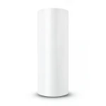 Plain Wallpaper Snow White, Size 15.6 m x 100 cm
