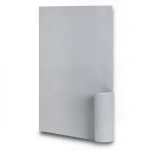 Plain Wallpaper 15.6m x 100cm Faint Grey Color