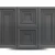 Geometric Wall Decoration, Dark Gray Color, Size 10m×1.06m, Model Z46027