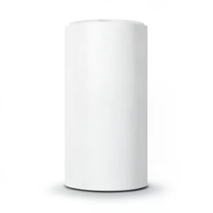Plain Wallpaper Snow White, Size 15.6 m x 100 cm