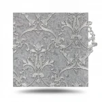 Classic Wall Decoration, Gray Color, Size 10m×1.06m, Model Z46031  