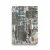 Italian Wall Decoration Dark Gray with Beige Color, Length 10m, Width 1.06m, Model Z44948