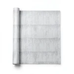 Vinyl Wallpaper Patterned Design 15.6m × 100 cm Gray