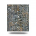 Italian Wallpaper Dark Gray Color, Length 10m, Width 1.06m, Model Z44947