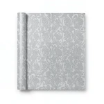 Pattern Wallpaper 15.6m x 100 cm, Gray Color