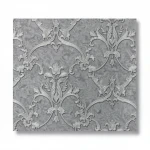 Classic Wall Decoration, Gray Color, Size 10m×1.06m, Model Z46031  