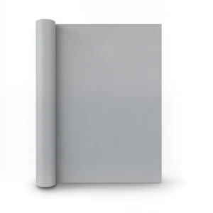 Plain Wallpaper Soft Gray Color 15.6m x 100 cm