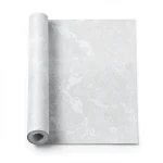 Wallpaper Patterned Design 15.6 m x 100 cm Light Gray