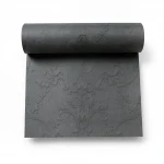 Classic Wall Decoration, Dark Gray Color, Size 10m×1.06m, Model Z46035  