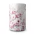 Floral Wallpaper Vinyl Wrap 15.6m x 106cm White with Red and Grey - Image 1