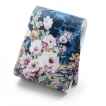 Floral Wallpaper Vinyl Wrap 15.6m x 106cm Navy Blue Pink Green