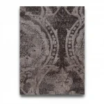 Italian wallpaper, size 10 m x 0.73 m, dark brown color, model 310012